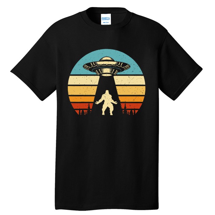 Paranormal Design Sasquatch Ufo Tall T-Shirt