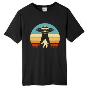 Paranormal Design Sasquatch Ufo Tall Fusion ChromaSoft Performance T-Shirt