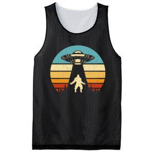 Paranormal Design Sasquatch Ufo Mesh Reversible Basketball Jersey Tank