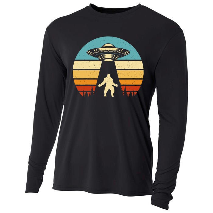 Paranormal Design Sasquatch Ufo Cooling Performance Long Sleeve Crew