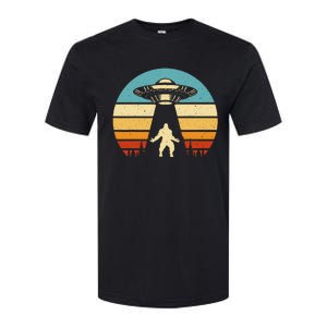 Paranormal Design Sasquatch Ufo Softstyle CVC T-Shirt