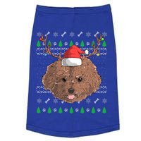 Poodle Dog Santa Claus Hat Ugly Christmas Xmas Reindeer Gift Doggie Tank