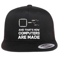 Programmer Developer Software Funny Computer Engineering Gift Flat Bill Trucker Hat