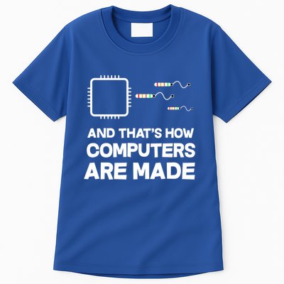 Programmer Developer Software Funny Computer Engineering Gift Tall T-Shirt