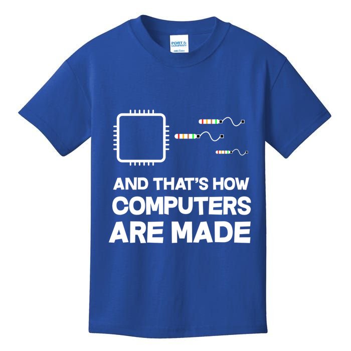 Programmer Developer Software Funny Computer Engineering Gift Kids T-Shirt