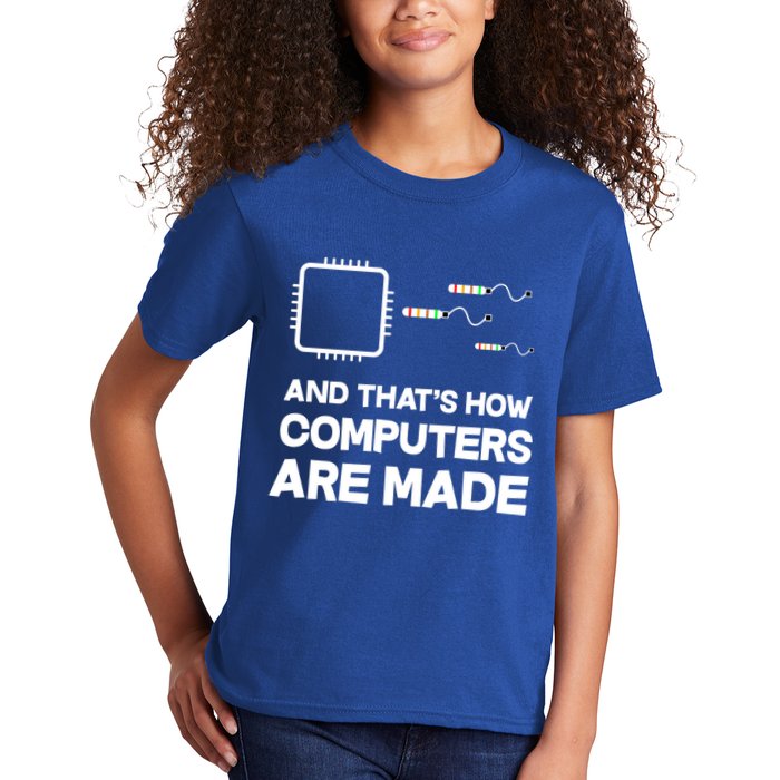 Programmer Developer Software Funny Computer Engineering Gift Kids T-Shirt