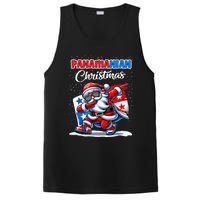 Panama Dabbing Santa Christmas Panama Flag PosiCharge Competitor Tank