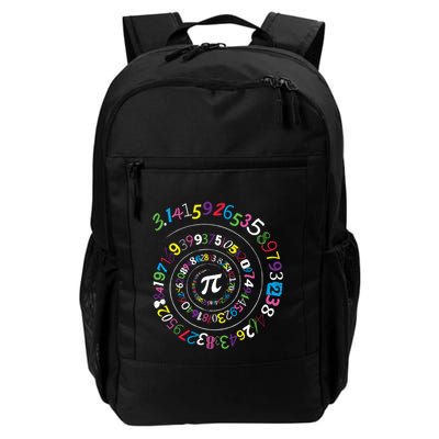 Pi Day Spiral Pi Color Numbers Teacher Student Backpack