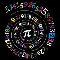 Pi Day Spiral Pi Color Numbers Teacher Student Backpack