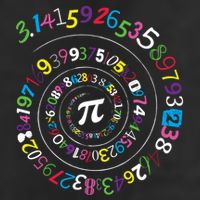 Pi Day Spiral Pi Color Numbers Teacher Student Trucker Hat