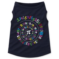 Pi Day Spiral Pi Color Numbers Teacher Student Doggie Tank