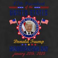 President Donald Trump Inauguration Day 2025 In United State 7 Panel Mesh Trucker Snapback Hat