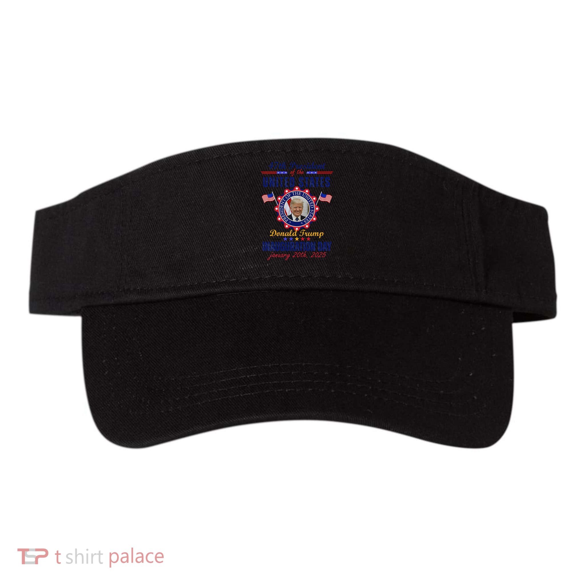 President Donald Trump Inauguration Day 2025 In United State Visor