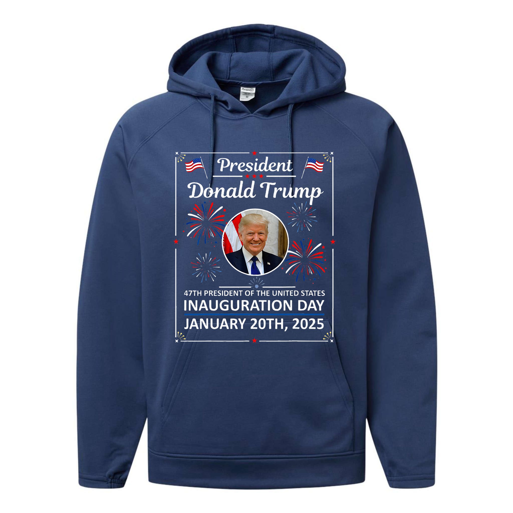 President Donald Trump Inauguration Day 2025 Performance Fleece Hoodie