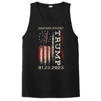 President Donald Trump Inauguration Day 2025 Usa Flag Gift PosiCharge Competitor Tank