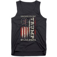 President Donald Trump Inauguration Day 2025 Usa Flag Gift Tank Top