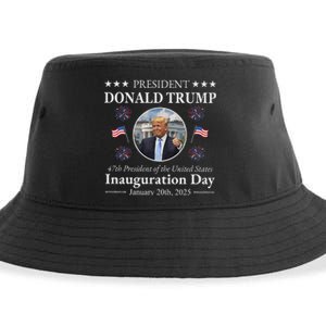 President Donald Trump Inauguration Day 2025 Memorabilia Sustainable Bucket Hat