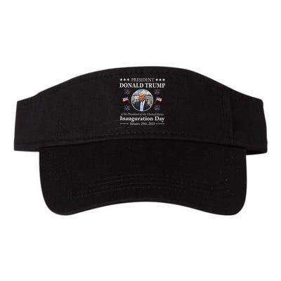 President Donald Trump Inauguration Day 2025 Memorabilia Valucap Bio-Washed Visor