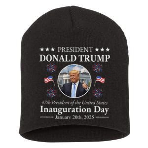 President Donald Trump Inauguration Day 2025 Memorabilia Short Acrylic Beanie