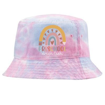 Preschool Dream Team Back To School Teacher  Gifts Tie-Dyed Bucket Hat