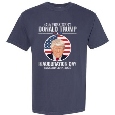 President Donald Trump Inauguration Day 2025 47th President Garment-Dyed Heavyweight T-Shirt