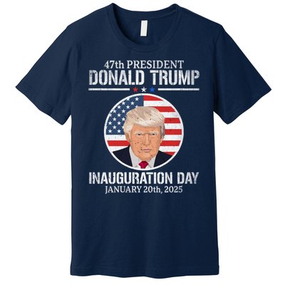 President Donald Trump Inauguration Day 2025 47th President Premium T-Shirt