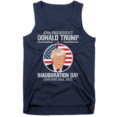 President Donald Trump Inauguration Day 2025 47th President Tank Top