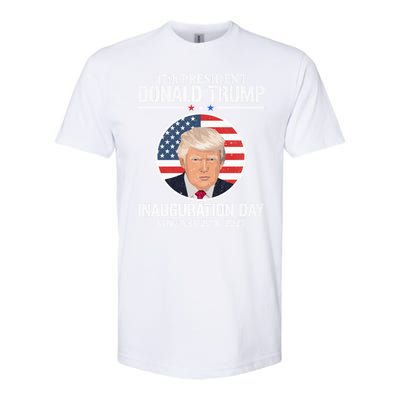 President Donald Trump Inauguration Day 2025 47th President Softstyle CVC T-Shirt