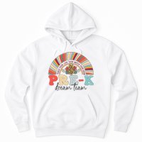 Pre-K Dream Team Rainbow Teacher Student Back To School Hoodie