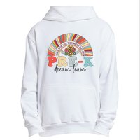 Pre-K Dream Team Rainbow Teacher Student Back To School Urban Pullover Hoodie