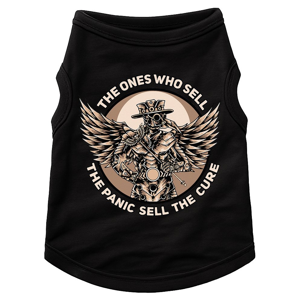 Plague Doctor The Ones Who Sell the Panic Sell the Cure Doggie Tank
