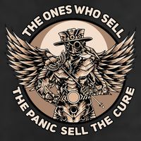 Plague Doctor The Ones Who Sell the Panic Sell the Cure Adult Drive Performance Visor
