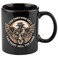 Plague Doctor The Ones Who Sell the Panic Sell the Cure 11oz C Handle Ceramic Mug