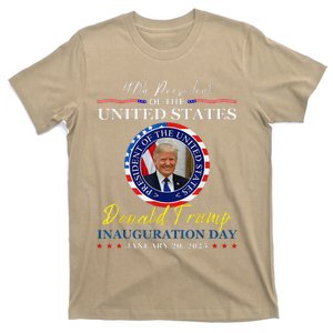 President Donald Trump Inauguration Day 2025 Memorabilia T-Shirt