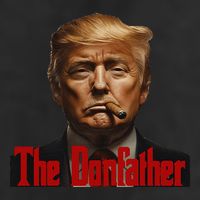 President Donald Trump The Don Father Funny 7 Panel Mesh Trucker Snapback Hat