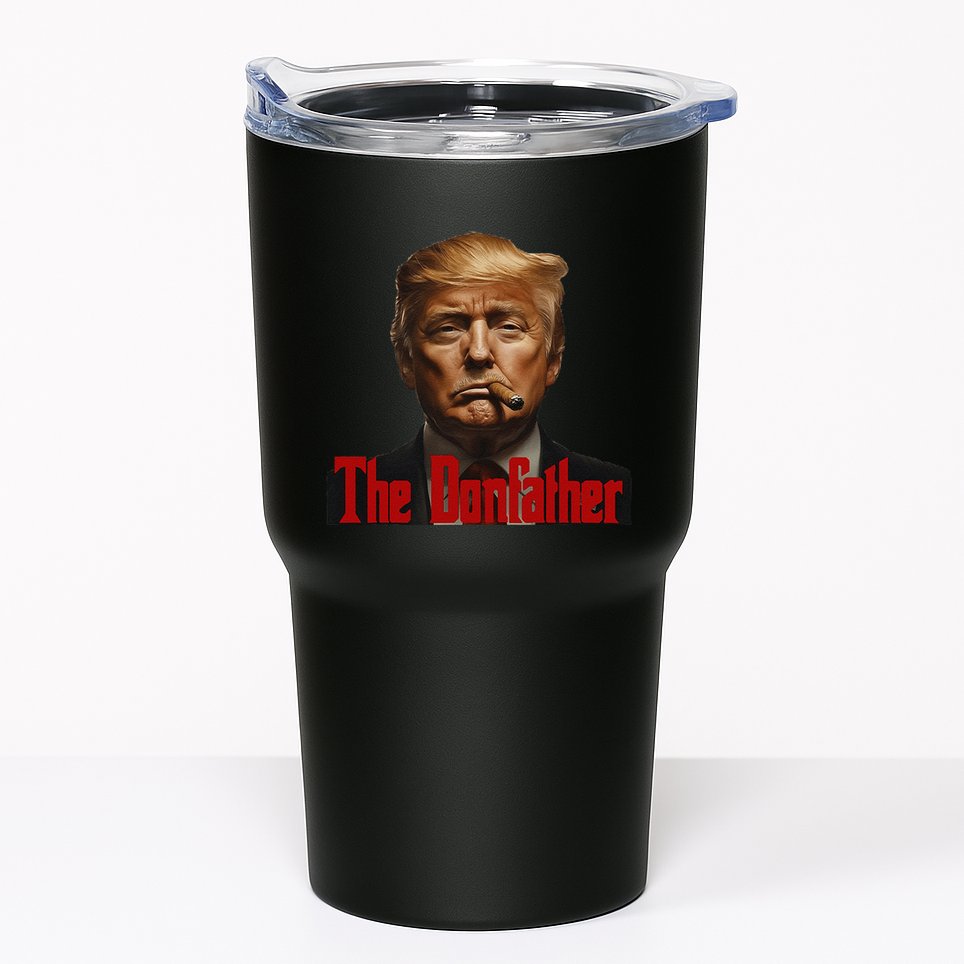 President Donald Trump The Don Father Funny Tumbler