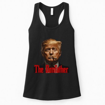 President Donald Trump The Don Father Funny Womens Tank Top