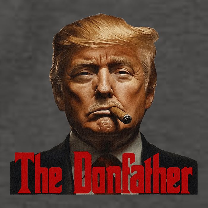 President Donald Trump The Don Father Funny Vector Backpack
