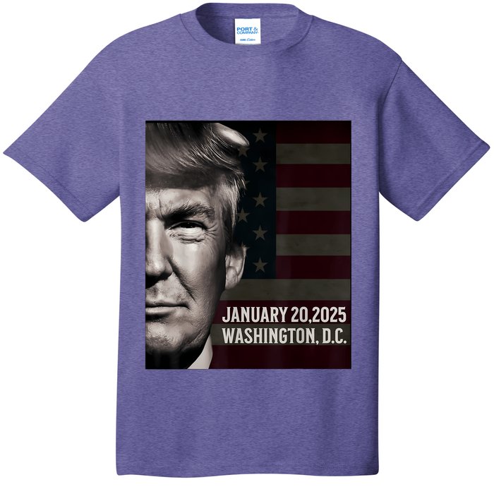 President Donald Trump 2025 Inauguration Date Commemorative T-Shirt