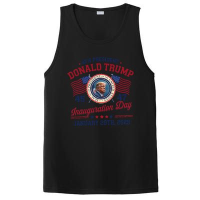 President Donald Trump Inauguration Day 2025 Memorabilia PosiCharge Competitor Tank