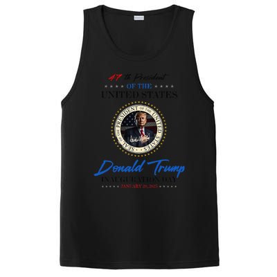 President Donald Trump Inauguration Day 2025 Memorabilia PosiCharge Competitor Tank