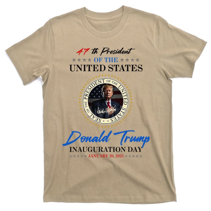 President Donald Trump Inauguration Day 2025 Memorabilia T-Shirt