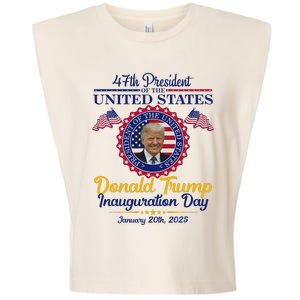 President Donald Trump Inauguration Day 2025 Garment-Dyed Women's Muscle Tee