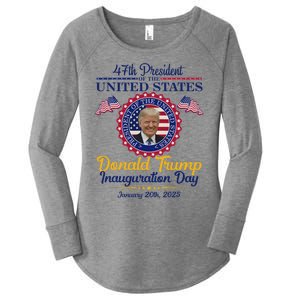 President Donald Trump Inauguration Day 2025 Women's Perfect Tri Tunic Long Sleeve Shirt