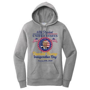 President Donald Trump Inauguration Day 2025 Women's Pullover Hoodie