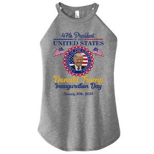 President Donald Trump Inauguration Day 2025 Women's Perfect Tri Rocker Tank