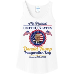 President Donald Trump Inauguration Day 2025 Ladies Essential Tank