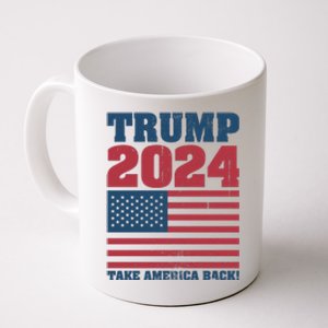 President Donald Trump 2024 Take America Back Coffee Mug