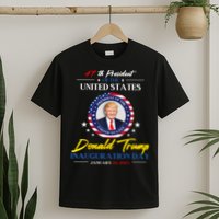 President Donald Trump Inauguration Day 2025 47th President T-Shirt