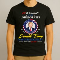 President Donald Trump Inauguration Day 2025 47th President T-Shirt